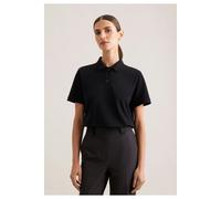 Seidensticker Poloshirt Schwarze Rose Damen – kurzarm, Regular Fit, 100% Baumwolle, schwarz, Gr. M