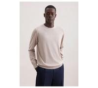 Seidensticker Regular Fit Pullover beige, Einfarbig