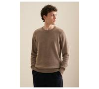 Seidensticker Regular Fit Pullover beige, Melange