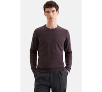 Seidensticker Regular Fit Pullover Dark Coffee, Einfarbig