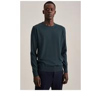 Seidensticker Regular Fit Pullover Dark Green, Einfarbig