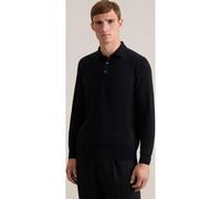 Seidensticker Regular Fit Pullover schwarz, Einfarbig