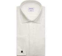 Seidensticker Regular Fit Smokinghemd ecru, Einfarbig