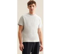 Seidensticker Regular Fit T-Shirt Rundhals hellgrau, Einfarbig