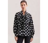 Seidensticker Rüschenbluse Damen schwarz, 38