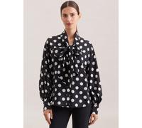 Seidensticker Rüschenbluse Damen schwarz, 42