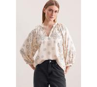 Seidensticker Schlupfbluse Damen weiß, 34