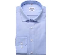 Seidensticker Shaped Hemd blau, Einfarbig