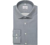 Seidensticker Shaped Hemd Ice Green, Bedruckt