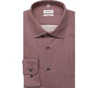 Seidensticker Shaped Hemd rot, Bedruckt
