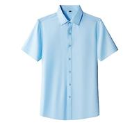 Seidensticker Shaped Herren Hemd Weiss jeanshemd Herren karohemd Herren schickes herrenhemd Hemd blau Hemd grün Hemd extra Langer arm Herren Hemd Kurzarm 3XL