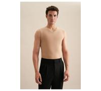 Seidensticker Shaped T-Shirt V-Ausschnitt Nude, Einfarbig