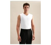 Seidensticker Shaped Tank Top weiss, Einfarbig