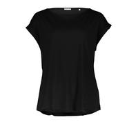 Klassische Bluse SEIDENSTICKER "Schwarze Rose", Damen, Gr. 38, schwarz, 67% Viskose, 28% Polyester, 5% Elasthan, unifarben, regular fit, Rundhals, Blusen, Ohne Arm Rundhals Uni (45660653-38) schwarz
