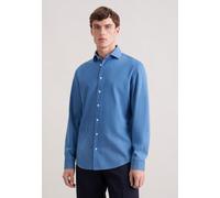 Seidensticker Denimhemd Herren Slim Fit Baumwolle blau, 44