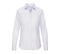 Seidensticker Damen Bluse - Hemdbluse - Kelchkragenbluse - Klassisch - Elegant - Bügelleicht - Slim Fit - Kurzarm - Uni - 100% Baumwolle