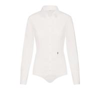 Seidensticker Damen Women Slim Longsleeve Stretch Bluse, Weiß(080620), 36 EU
