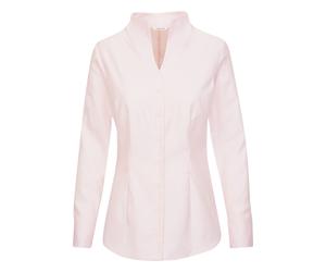 Seidensticker Slim Fit Bluse pink, Einfarbig