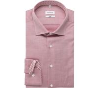 Seidensticker Slim Fit Hemd berry, Strukturiert