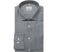 Seidensticker Slim Fit Hemd blau, Hahnentritt