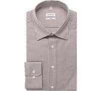 Seidensticker Slim Fit Hemd braun, Kariert