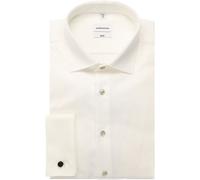 Seidensticker Slim Fit Hemd ecru, Einfarbig