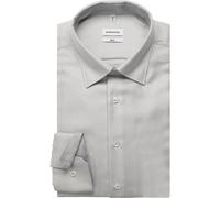 Seidensticker Slim Fit Hemd grau, Strukturiert