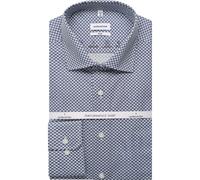 Seidensticker Slim Fit Hemd hellblau, Bedruckt