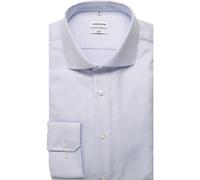 Seidensticker Business Hemd Herren Slim Fit Baumwolle hellblau, 37