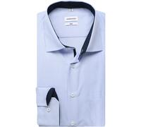 Seidensticker Herren Business-Hemd - Slim Fit - Bügelfrei - Kent Kragen - Langarm - Patch - 100% Baumwolle