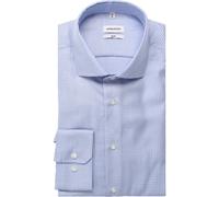 Seidensticker Slim Fit Hemd hellblau, Strukturiert