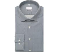 Seidensticker Slim Fit Hemd Ice Green, Bedruckt