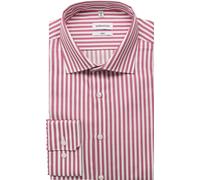 Seidensticker Slim Fit Hemd rot, Gestreift