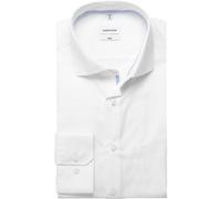 Bügelfreies Popeline Business Hemd in Slim mit Kentkragen Uni 33093 41 (01.665477-0001-41)
