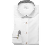 Seidensticker Slim Fit Hemd weiss, Einfarbig