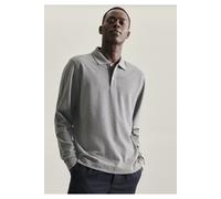 Seidensticker Herren Business Poloshirt Pique - Herren Polohemd Classic - Slim Fit - Langarm - 100% Baumwolle