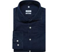 Seidensticker Smart Casual Regular Fit Hemd blau, Einfarbig