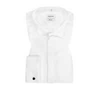 Seidensticker Herren Mens Regular Gala Longsleeve Businesshemd, Weiß(001035), 47 EU