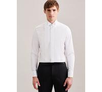 Seidensticker Smokinghemd Herren Slim Fit Baumwolle weiß, 37