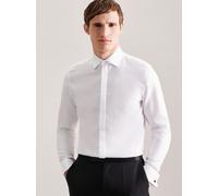 Seidensticker Smokinghemd Herren Slim Fit Baumwolle weiß, 46