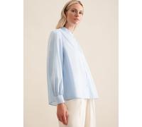 Seidensticker Stehkragenbluse Damen blau, 40