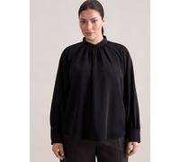 Seidensticker Stehkragenbluse Damen schwarz, 48