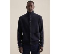 Seidensticker Strick-Jacke Herren blau, M
