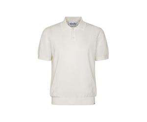 seidensticker - STU - KNITTED POLO SHI ecru - Gr. - M