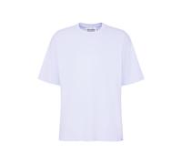 T-Shirt STUDIO SEIDENSTICKER "Studio", Damen, Gr. L, hellblau, 100% Baumwolle, unifarben, oversize, Rundhals, Shirts T-Shirt, 1/2 Rundhals Uni (93844811-L) hellblau