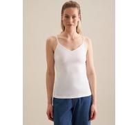 Shirttop SEIDENSTICKER "Schwarze Rose" Gr. M, weiß Damen Tops (28104612-M) weiß