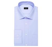 Seidensticker UNO Langarm-Hemd - Bügelleicht für jeden Anlass, Regular-Fit, 100% Baumwolle, Klassisches Herren-Hemd mit Kent-Kragen (DE/NL/SE/PL, Alphanumerisch, 3XL, Regular, Regular, blau)