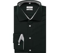 Bügelfreies Fil a fil Business Hemd in X-Slim mit Kentkragen Uni 33093 42 (01.451340-0079-42)