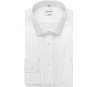Bügelfreies Struktur Business Hemd in X-Slim mit Kentkragen und extra langem Arm Uni 33093 38 (01.493655-0001-38)