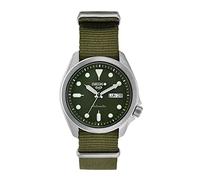 Seiko 5 Herren Sport grünes Zifferblatt grünes Nylonband SRPE65K1